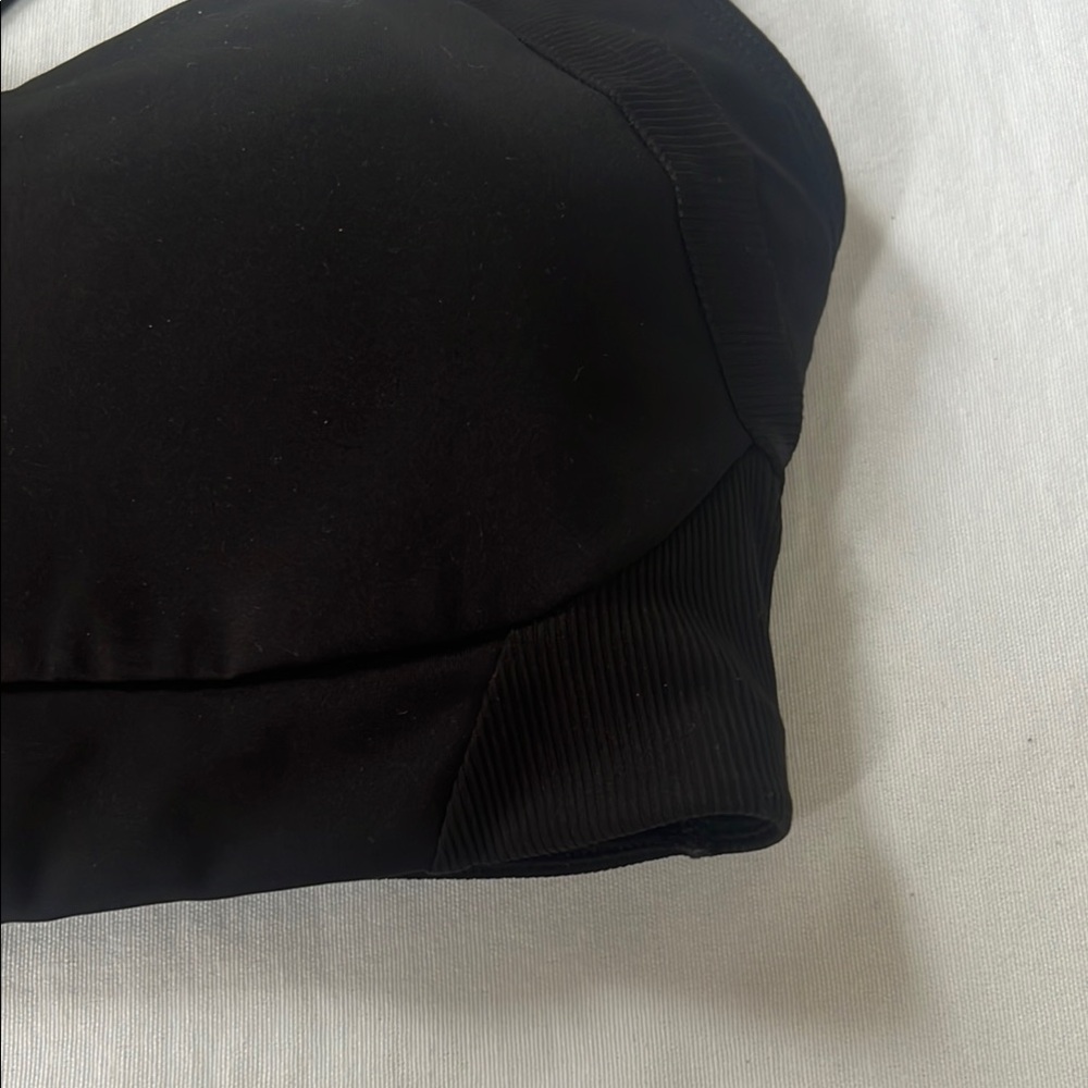 Avia Black Sports Bra Seamless Supportive Design - Picture 2 of 5